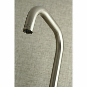 Concord KS413SN Two-Handle 2-Hole Wall Mount Kitchen Faucet, Brushed Nickel