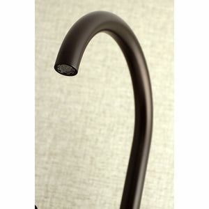 Concord KS414ORB Two-Handle 2-Hole Wall Mount Kitchen Faucet, Oil Rubbed Bronze