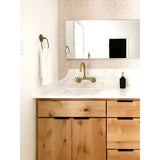 Concord KS414SB Two-Handle 2-Hole Wall Mount Kitchen Faucet, Brushed Brass