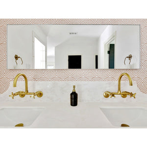 Concord KS414SB Two-Handle 2-Hole Wall Mount Kitchen Faucet, Brushed Brass