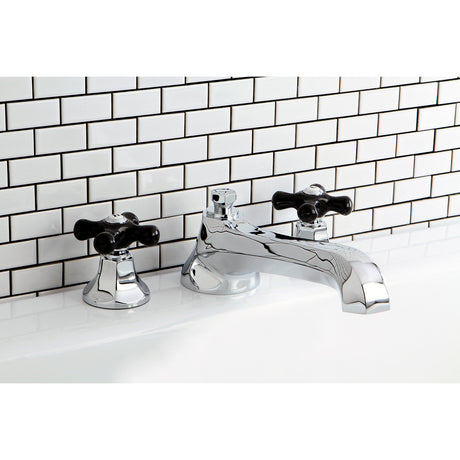 Duchess KS4301PKX Two-Handle 3-Hole Deck Mount Roman Tub Faucet, Polished Chrome