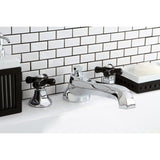 Duchess KS4301PKX Two-Handle 3-Hole Deck Mount Roman Tub Faucet, Polished Chrome