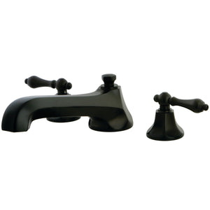 Metropolitan KS4305AL Two-Handle 3-Hole Deck Mount Roman Tub Faucet, Oil Rubbed Bronze