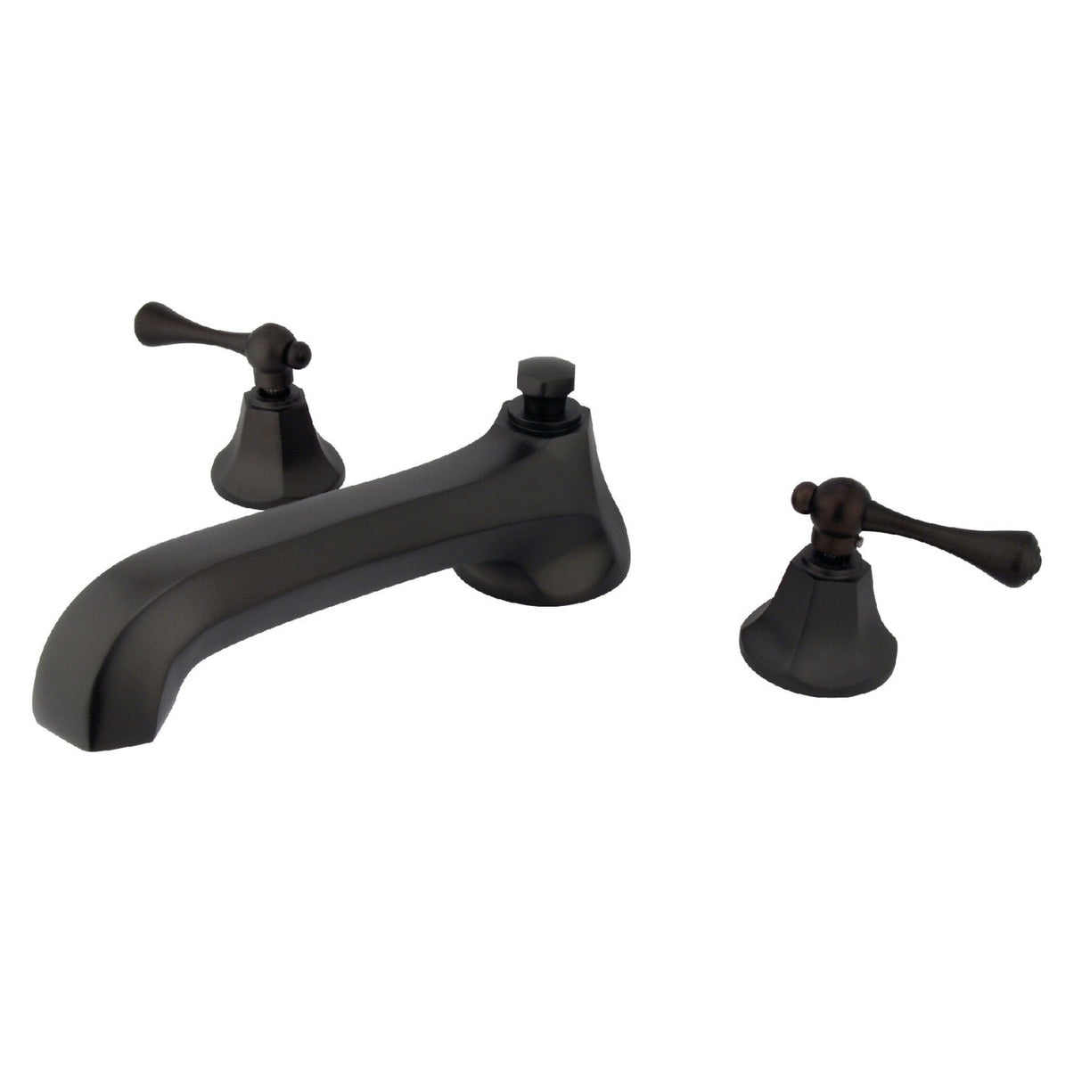 Vintage KS4305BL Two-Handle 3-Hole Deck Mount Roman Tub Faucet, Oil Rubbed Bronze