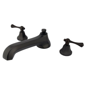 Vintage KS4305BL Two-Handle 3-Hole Deck Mount Roman Tub Faucet, Oil Rubbed Bronze