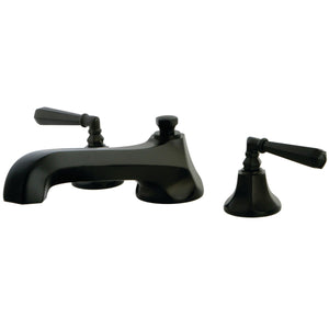Metropolitan KS4305HL Two-Handle 3-Hole Deck Mount Roman Tub Faucet, Oil Rubbed Bronze