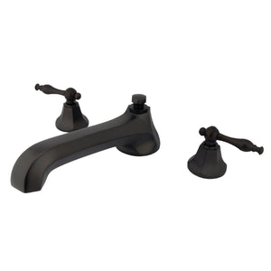Metropolitan KS4305NL Two-Handle 3-Hole Deck Mount Roman Tub Faucet, Oil Rubbed Bronze