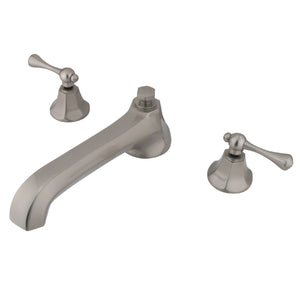 Vintage KS4308BL Two-Handle 3-Hole Deck Mount Roman Tub Faucet, Brushed Nickel