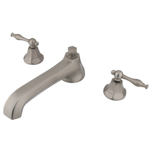 Metropolitan KS4308NL Two-Handle 3-Hole Deck Mount Roman Tub Faucet, Brushed Nickel