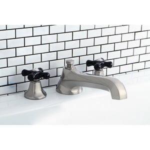 Duchess KS4308PKX Two-Handle 3-Hole Deck Mount Roman Tub Faucet, Brushed Nickel