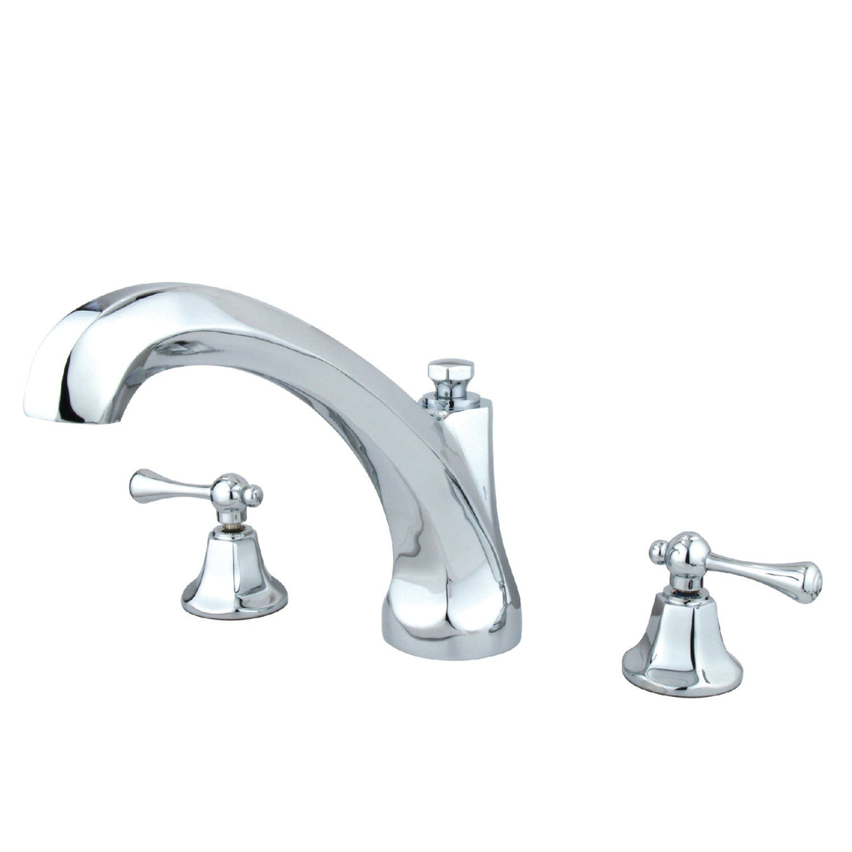 Vintage KS4321BL Two-Handle 3-Hole Deck Mount Roman Tub Faucet, Polished Chrome