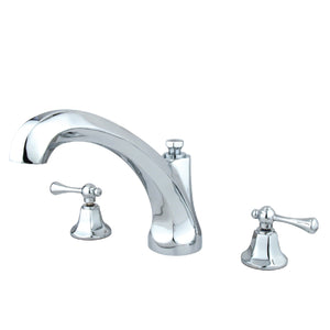 Vintage KS4321BL Two-Handle 3-Hole Deck Mount Roman Tub Faucet, Polished Chrome