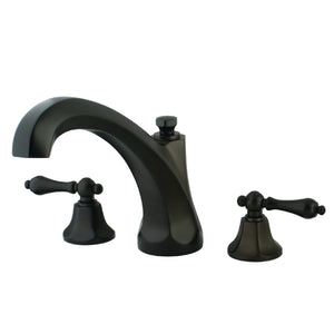 Metropolitan KS4325AL Two-Handle 3-Hole Deck Mount Roman Tub Faucet, Oil Rubbed Bronze