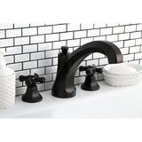 Duchess KS4325PKX Two-Handle 3-Hole Deck Mount Roman Tub Faucet, Oil Rubbed Bronze