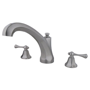 Vintage KS4328BL Two-Handle 3-Hole Deck Mount Roman Tub Faucet, Brushed Nickel