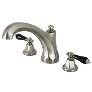 Duchess KS4328PKL Two-Handle 3-Hole Deck Mount Roman Tub Faucet, Brushed Nickel