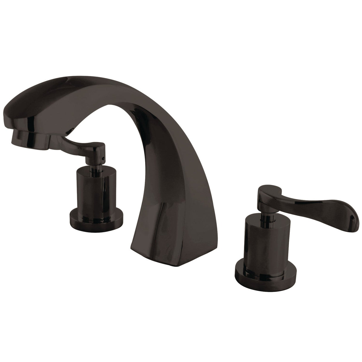 Vintage KS4365DFL Two-Handle 3-Hole Deck Mount Roman Tub Faucet, Oil Rubbed Bronze