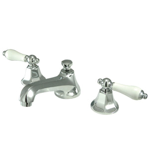 Metropolitan KS4461PL Two-Handle 3-Hole Deck Mount Widespread Bathroom Faucet with Brass Pop-Up, Polished Chrome