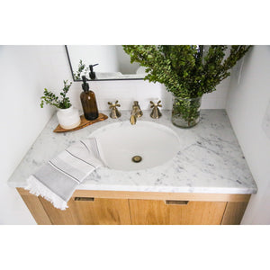 Essex KS4463BEX Two-Handle 3-Hole Deck Mount Widespread Bathroom Faucet with Brass Pop-Up, Antique Brass