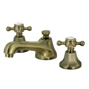 Metropolitan KS4463BX Two-Handle 3-Hole Deck Mount Widespread Bathroom Faucet with Brass Pop-Up, Antique Brass
