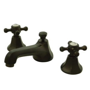 Metropolitan KS4465BX Two-Handle 3-Hole Deck Mount Widespread Bathroom Faucet with Brass Pop-Up, Oil Rubbed Bronze