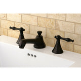 Naples KS4475NL Two-Handle 3-Hole Deck Mount Widespread Bathroom Faucet with Brass Pop-Up, Oil Rubbed Bronze