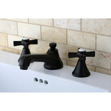 Millennium KS4475ZX Two-Handle 3-Hole Deck Mount Widespread Bathroom Faucet with Brass Pop-Up, Oil Rubbed Bronze