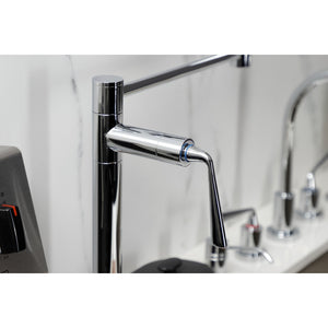 Silver Sage KS4701ZL Single-Hole Deck Mount Pot Filler, Polished Chrome