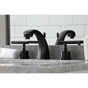 Kaiser KS4985CKL Two-Handle Deck Mount Widespread Bathroom Faucet with Brass Pop-Up, Oil Rubbed Bronze
