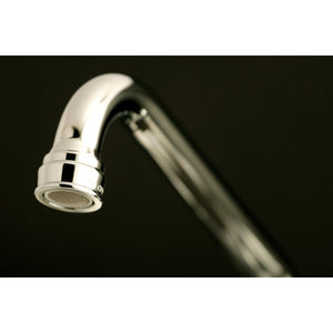 Kingston KS513C Two-Handle 2-Hole Wall Mount Kitchen Faucet, Polished Chrome