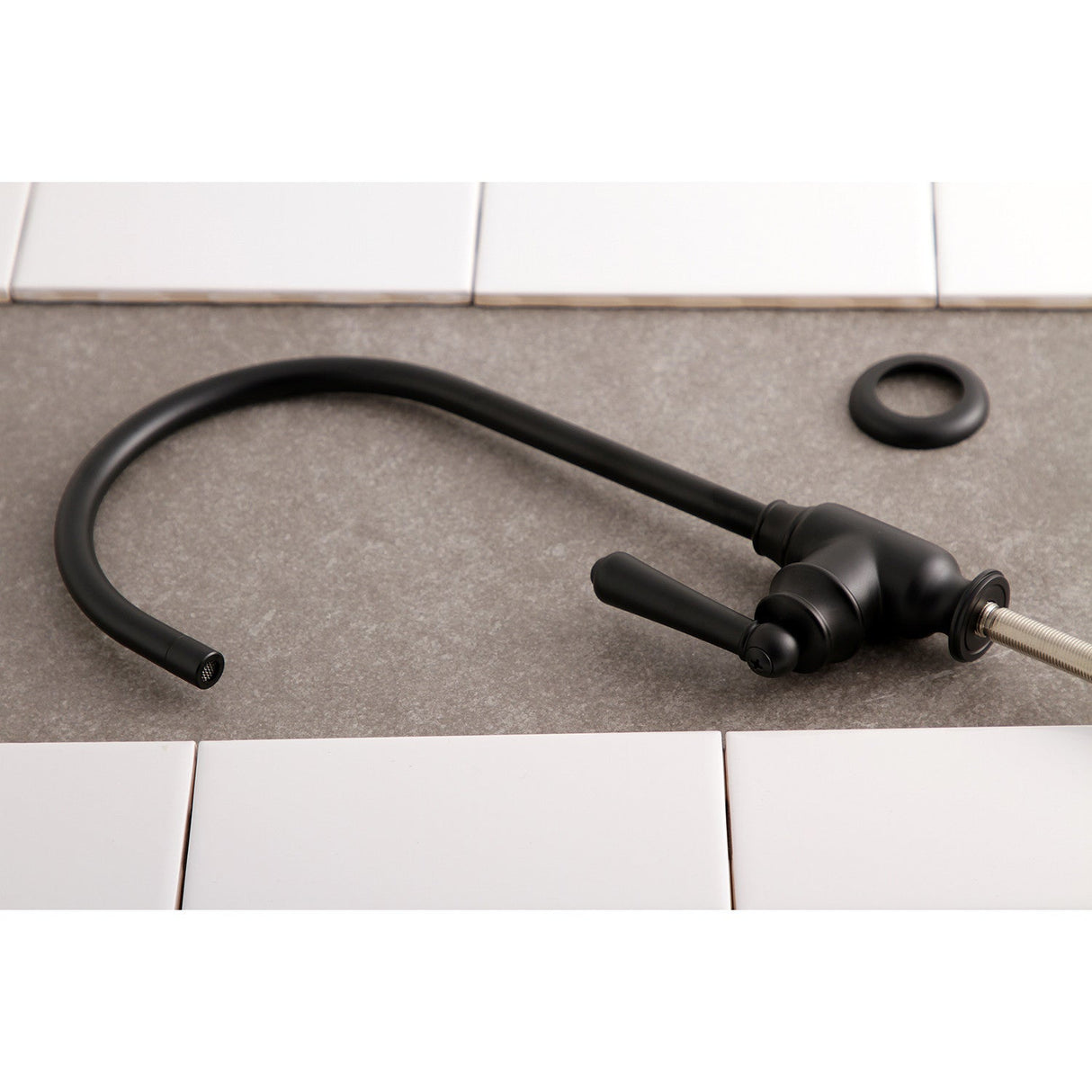 Magellan KS5190NML Single-Handle 1-Hole Deck Mount Water Filtration Faucet, Matte Black