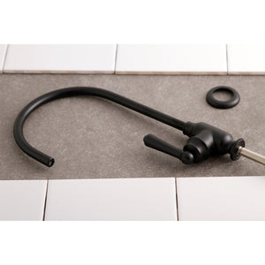 Magellan KS5190NML Single-Handle 1-Hole Deck Mount Water Filtration Faucet, Matte Black