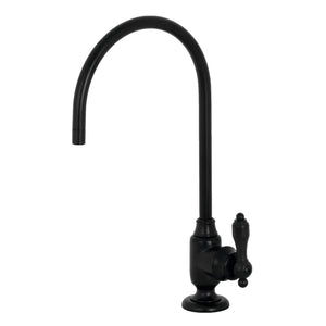 Tudor KS5190TAL Single-Handle 1-Hole Deck Mount Water Filtration Faucet, Matte Black
