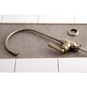 Magellan KS5193NML Single-Handle 1-Hole Deck Mount Water Filtration Faucet, Antique Brass