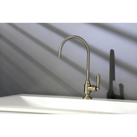 Magellan KS5193NML Single-Handle 1-Hole Deck Mount Water Filtration Faucet, Antique Brass