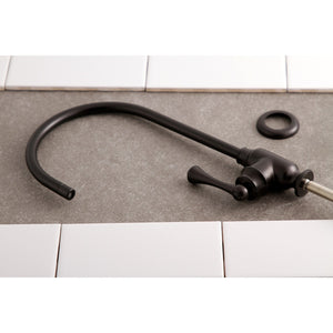 Vintage KS5195BL Single-Handle 1-Hole Deck Mount Water Filtration Faucet, Oil Rubbed Bronze