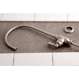 Royale KS5198AL Single-Handle 1-Hole Deck Mount Water Filtration Faucet, Brushed Nickel