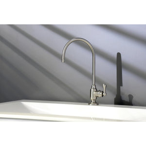 Royale KS5198AL Single-Handle 1-Hole Deck Mount Water Filtration Faucet, Brushed Nickel