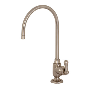 Royale KS5198AL Single-Handle 1-Hole Deck Mount Water Filtration Faucet, Brushed Nickel