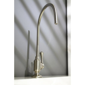 Vintage KS5198BL Single-Handle 1-Hole Deck Mount Water Filtration Faucet, Brushed Nickel