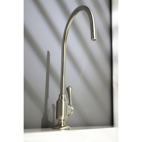 Vintage KS5198BL Single-Handle 1-Hole Deck Mount Water Filtration Faucet, Brushed Nickel