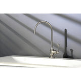 Vintage KS5198BL Single-Handle 1-Hole Deck Mount Water Filtration Faucet, Brushed Nickel