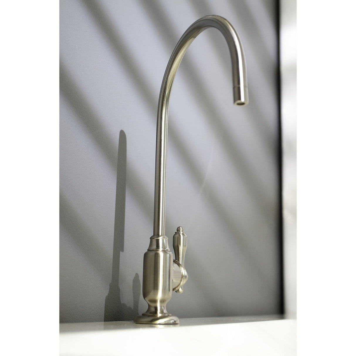Tudor KS5198TAL Single-Handle 1-Hole Deck Mount Water Filtration Faucet, Brushed Nickel