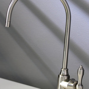 Tudor KS5198TAL Single-Handle 1-Hole Deck Mount Water Filtration Faucet, Brushed Nickel