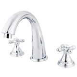 Vintage KS5361AX Two-Handle 3-Hole Deck Mount Roman Tub Faucet, Polished Chrome