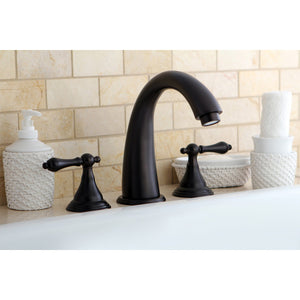 Vintage KS5365AL Two-Handle 3-Hole Deck Mount Roman Tub Faucet, Oil Rubbed Bronze