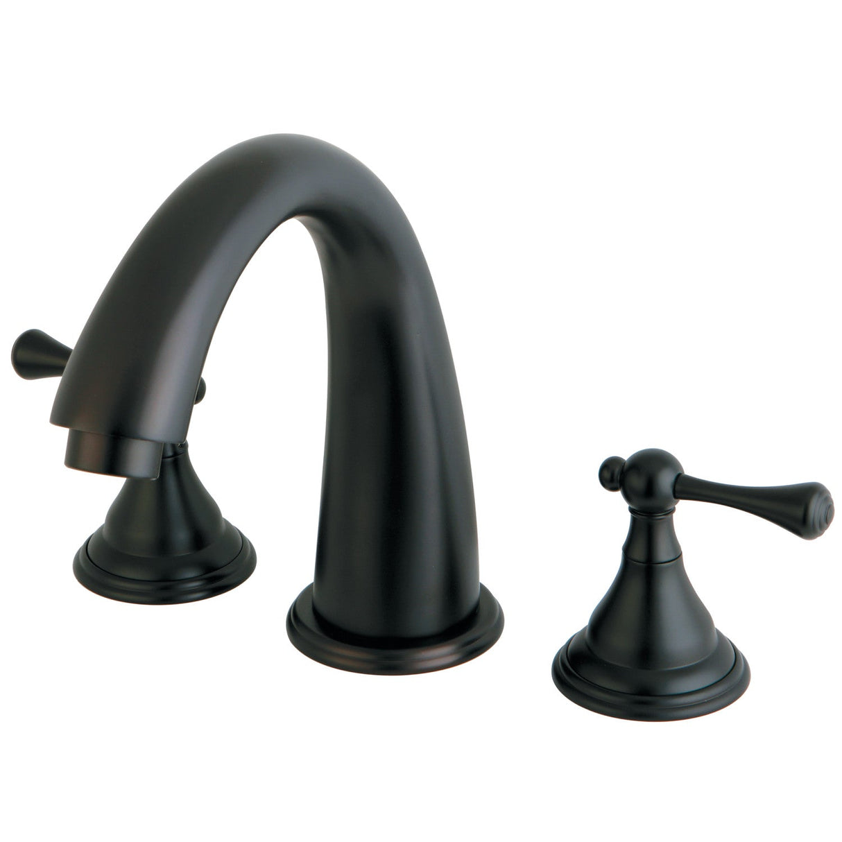 Vintage KS5365BL Two-Handle 3-Hole Deck Mount Roman Tub Faucet, Oil Rubbed Bronze