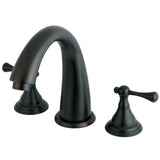 Vintage KS5365BL Two-Handle 3-Hole Deck Mount Roman Tub Faucet, Oil Rubbed Bronze