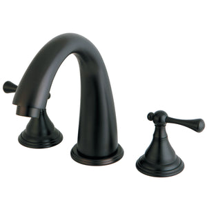 Vintage KS5365BL Two-Handle 3-Hole Deck Mount Roman Tub Faucet, Oil Rubbed Bronze