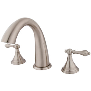 Vintage KS5368AL Two-Handle 3-Hole Deck Mount Roman Tub Faucet, Brushed Nickel